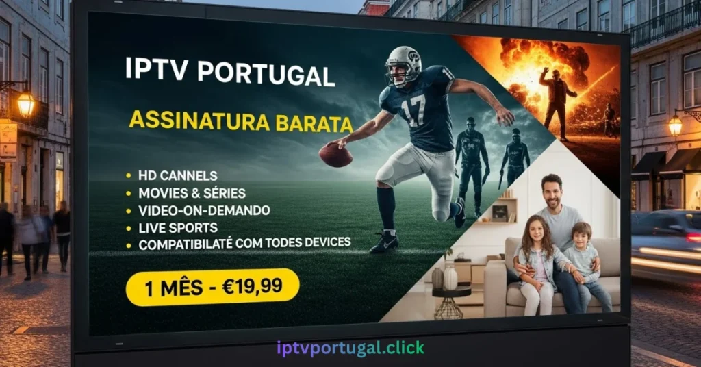IPTV Portugal assinatura barata