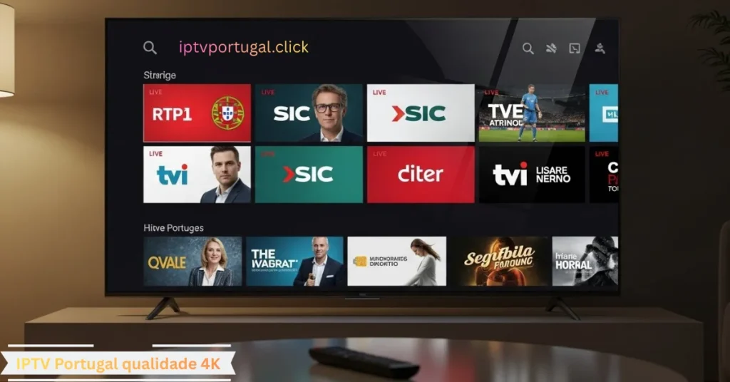 IPTV Portugal qualidade 4K