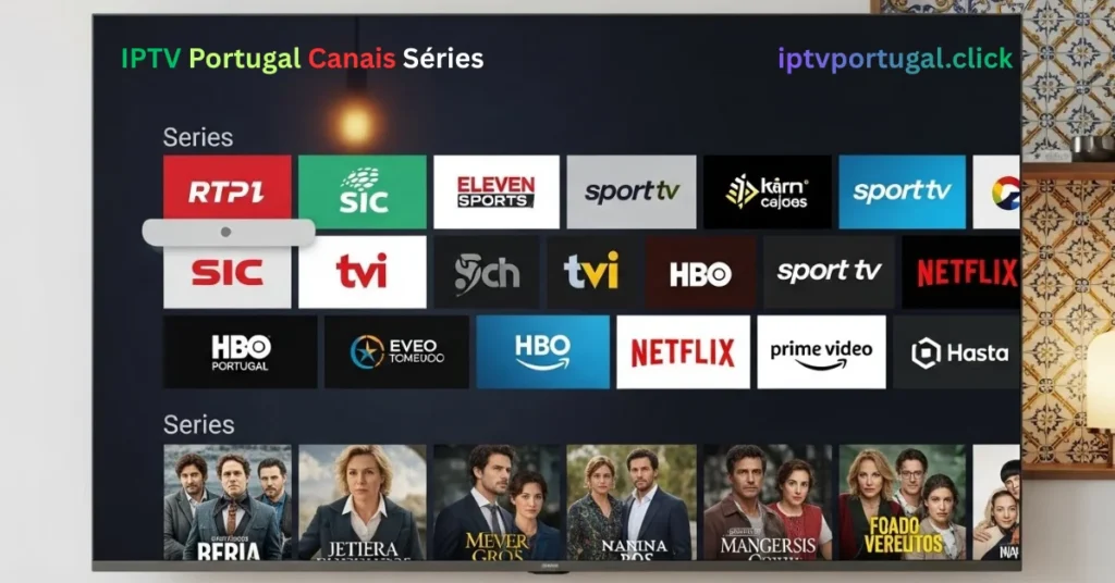 IPTV Portugal Canais Séries