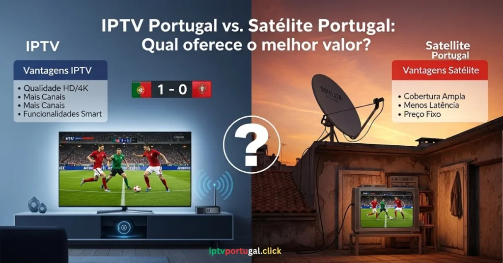IPTV Portugal vs Satélite