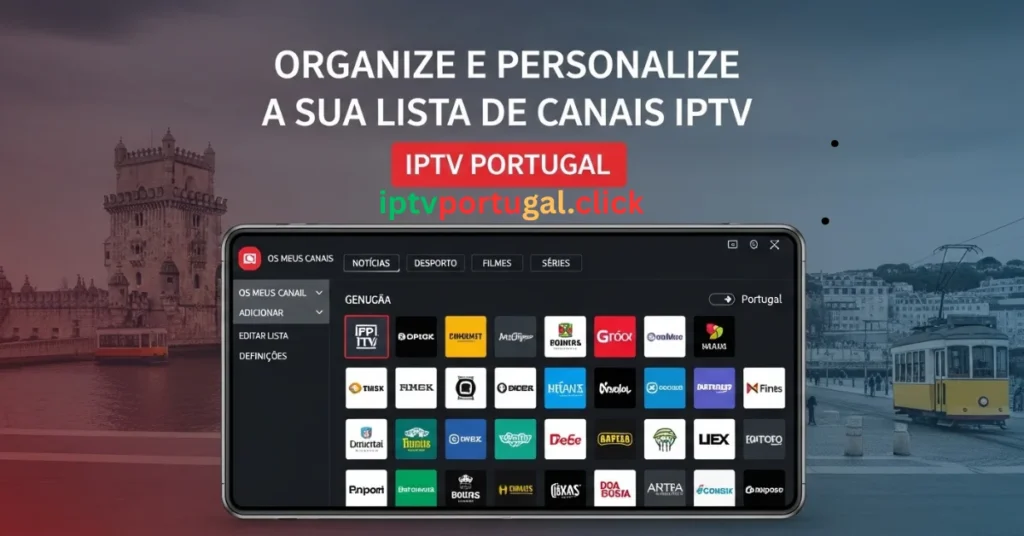 Organizar Lista Canais IPTV