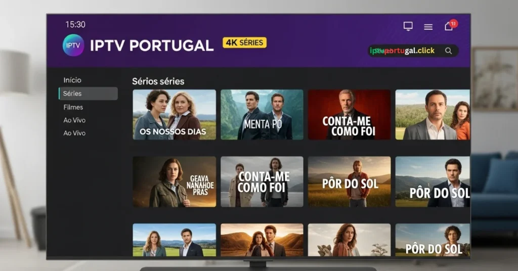 Séries 4K IPTV Portugal