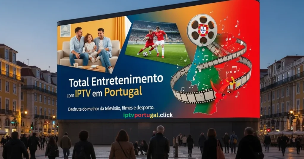 Entretenimento com IPTV Portugal