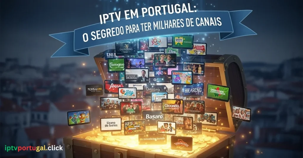 IPTV com milhares canais