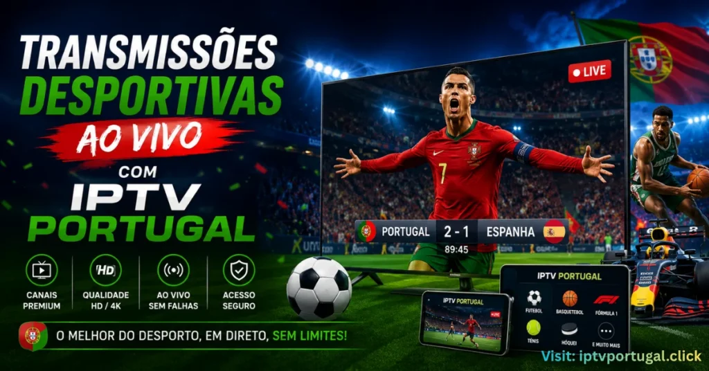 IPTV Portugal transmissões desportivas