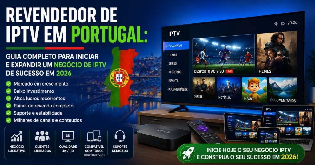 Revendedor IPTV em Portugal