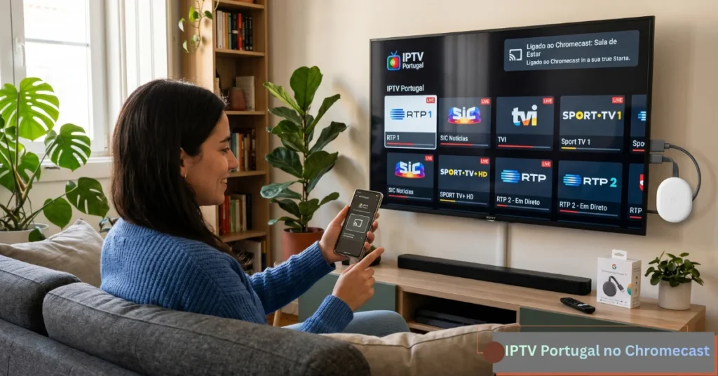 IPTV Portugal no Chromecast