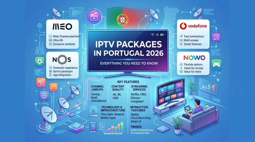 Pacotes de IPTV Portugal