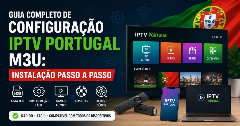 Configuração IPTV Portugal M3U