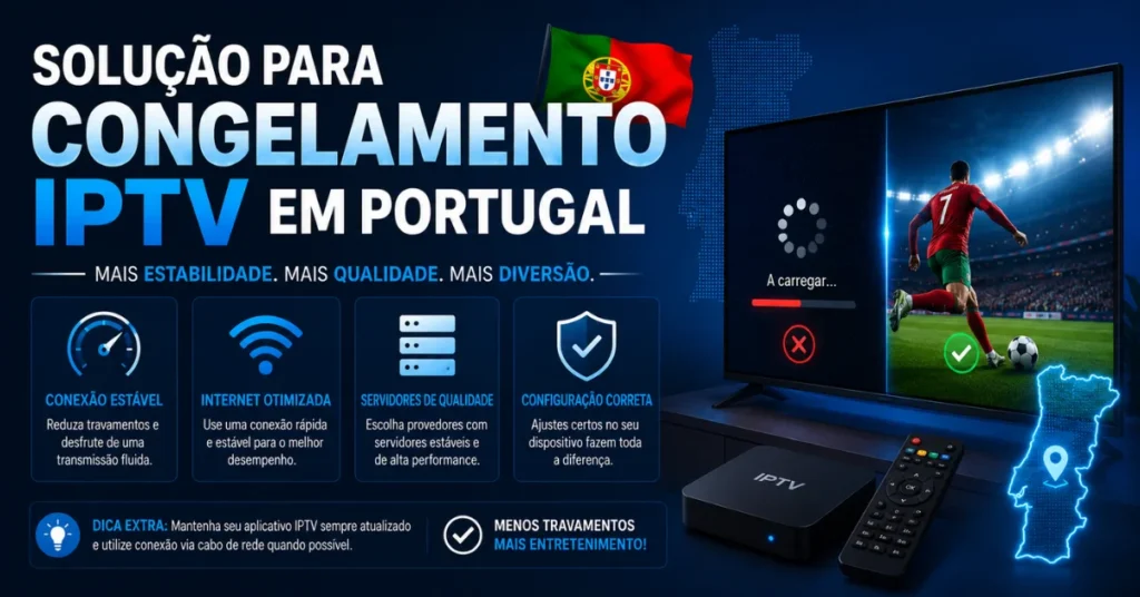 solução congelamento IPTV Portugal