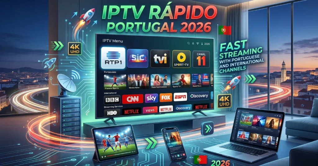 Rápido IPTV Portugal 2026
