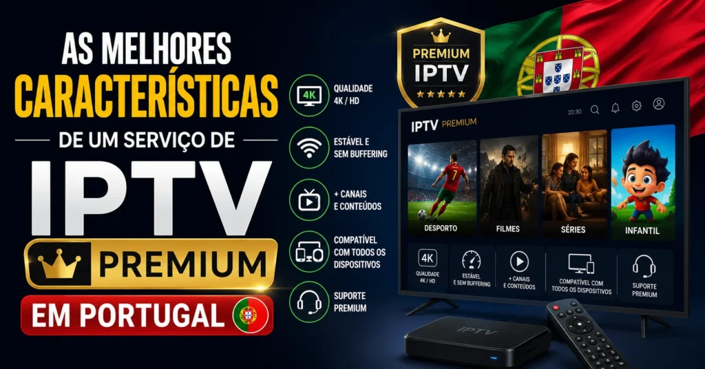 Características IPTV Premium Portugal
