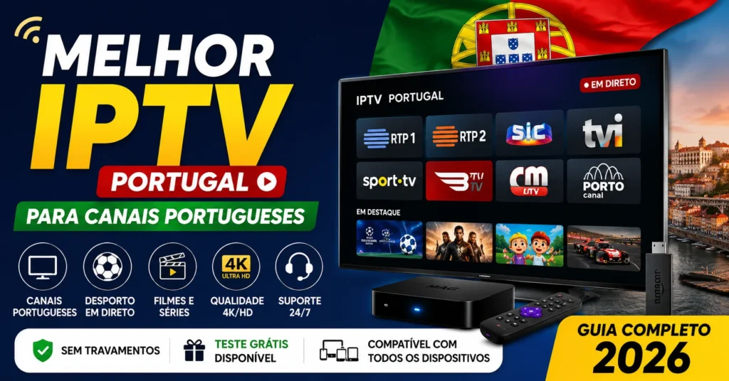 IPTV Portugal Canais Portugueses