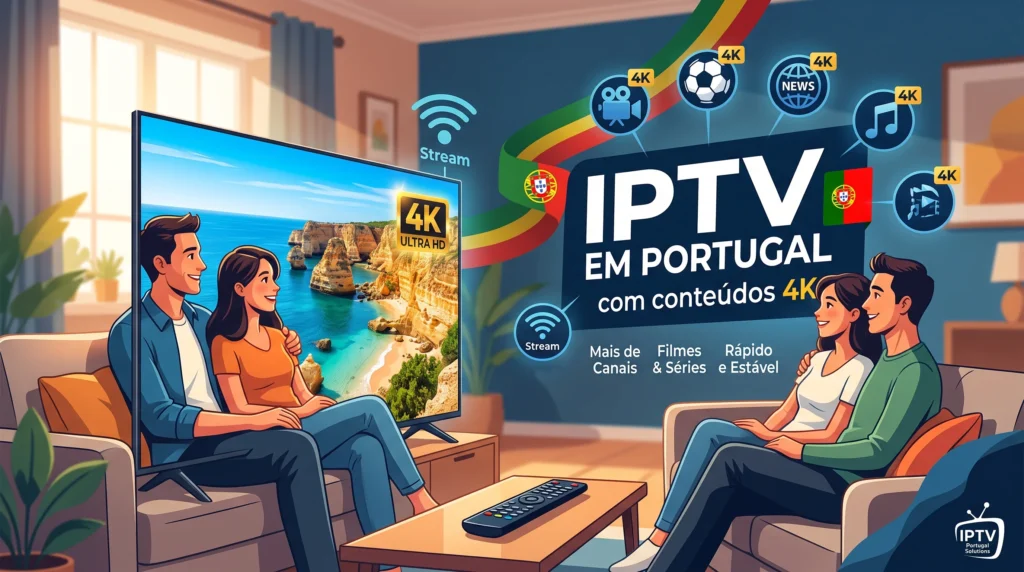 IPTV Portugal conteúdos 4K