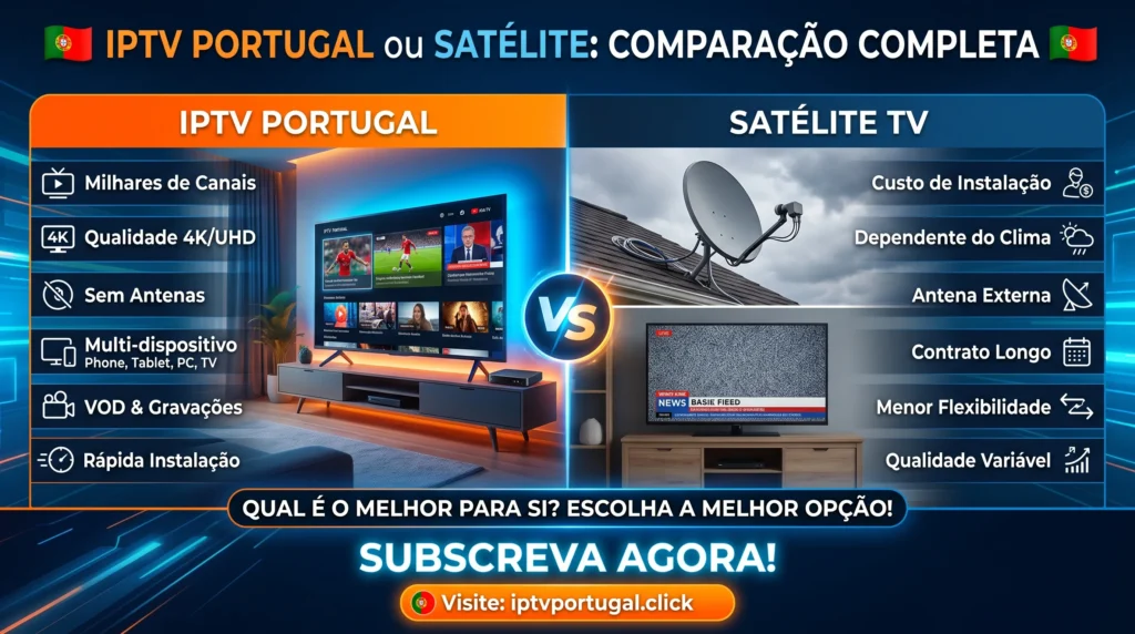IPTV Portugal ou Satélite