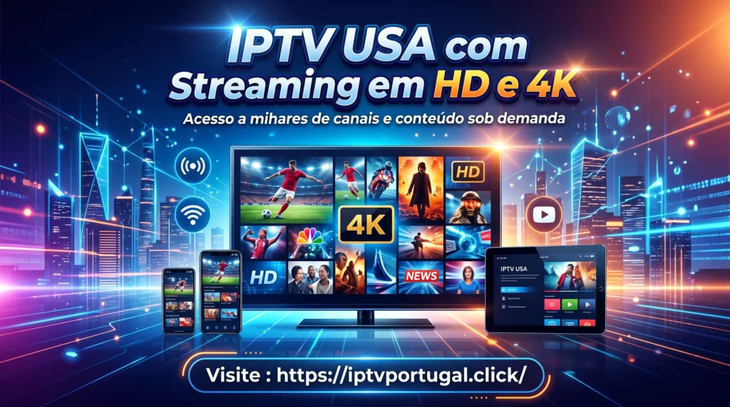 IPTV EUA Streaming 4K