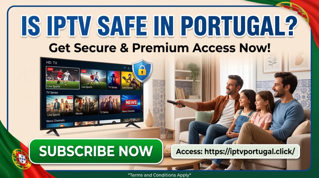 IPTV seguro em Portugal