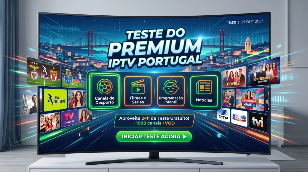 Teste Premium IPTV Portugal