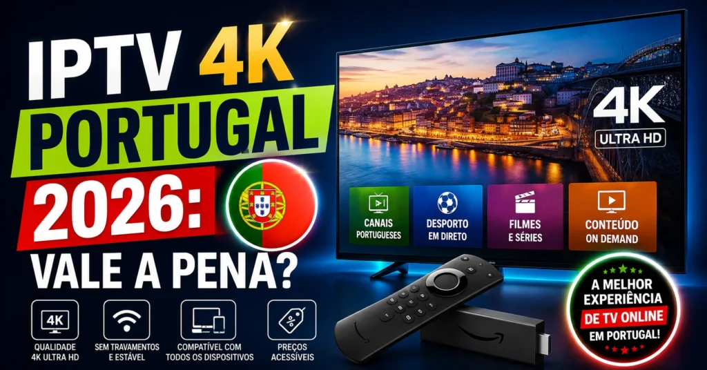 IPTV 4K Portugal 2026